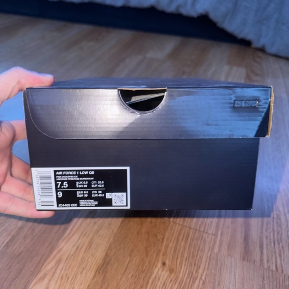 Nike Air Force 1 Low QS Pink Cooler Mulberry Rose | Size 7.5M / 9W | IO4489-600 - Picture 7 of 7